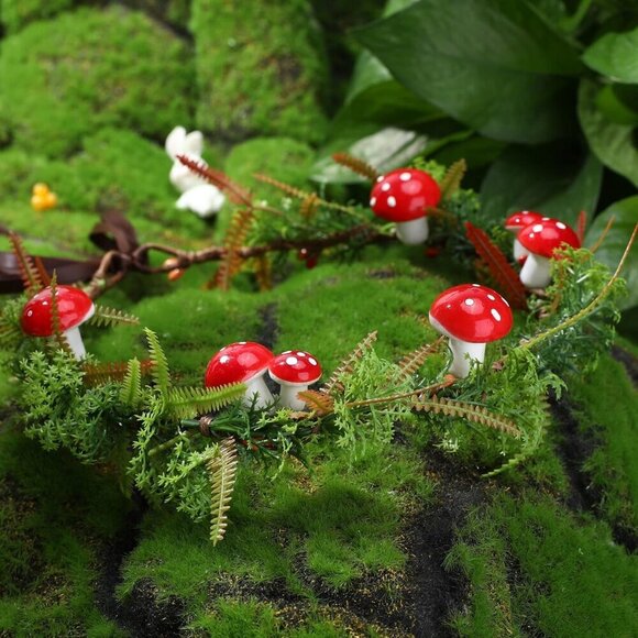 Elf Mushroom Headband Flower Fairy Woodland Crown Costume Accessory